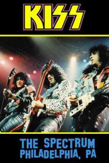 Kiss [1987] A Night At The Spectrum Poster