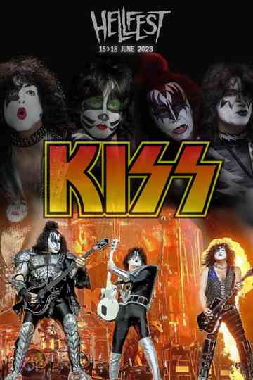 Kiss - Hellfest 2023 Poster
