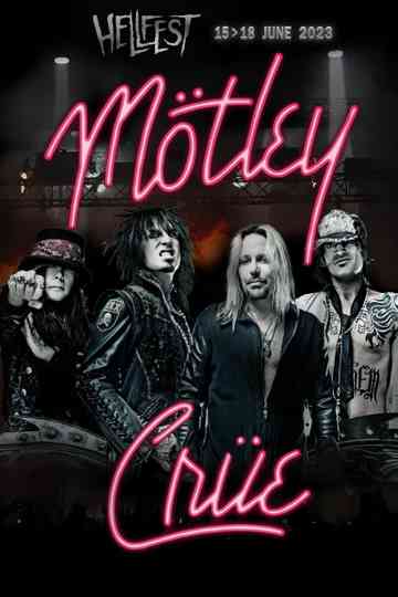 Mötley Crüe - Hellfest 2023 Poster