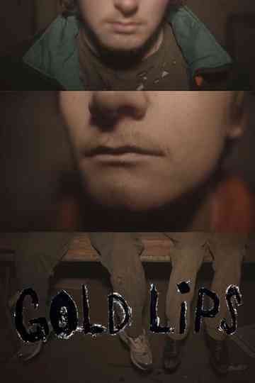 GOLD LIPS Poster