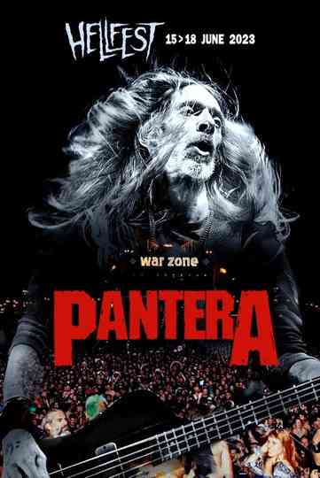 Pantera - Hellfest 2023 Poster