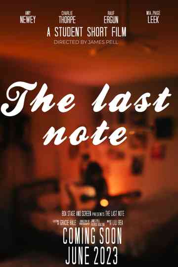 The Last Note Poster