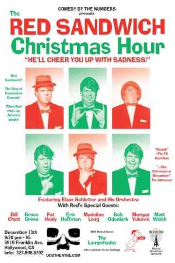 The Red Sandwich Christmas Hour Poster