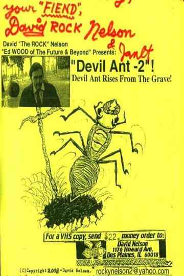 Devil Ant 2: Devil Ant Rises From The Grave Poster