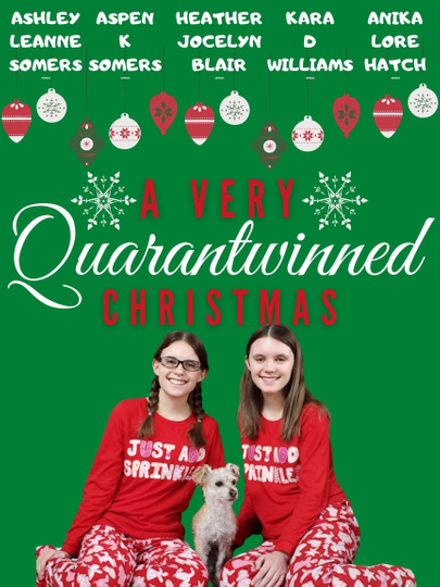 A Very Quarantwinned Christmas Poster