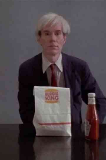 Andy Warhol Eating a Hamburger Poster