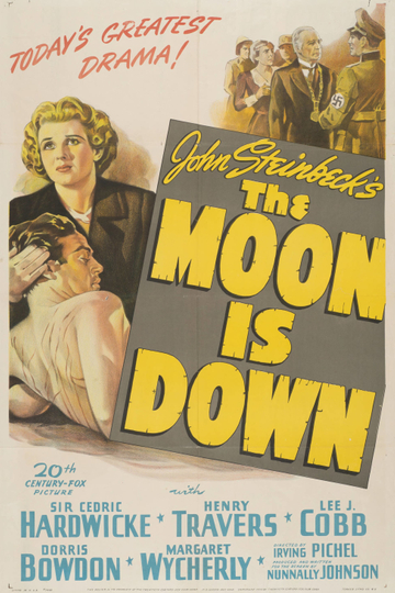 The Moon Is Down Poster