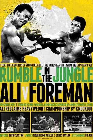 George Foreman vs. Muhammad Ali Poster