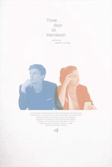 Three Days Till Marrakesh Poster