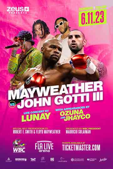Floyd Mayweather Jr. vs. John Gotti III Poster