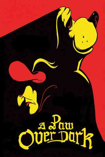 A Paw Over Dark Poster