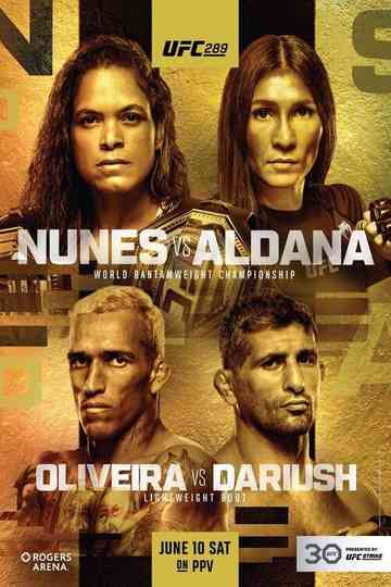 UFC 289 Countdown Poster