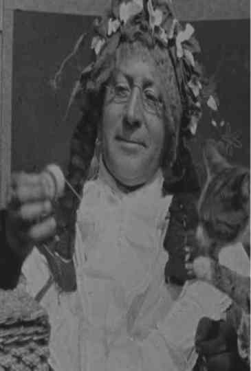 Grandma Threading Her Needle Poster