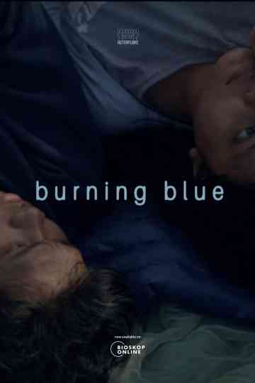 Burning Blue Poster