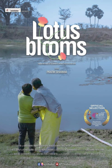 Lotus Blooms Poster