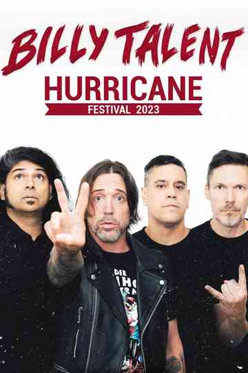Billy Talent - Hurricane Festival 2023 Poster