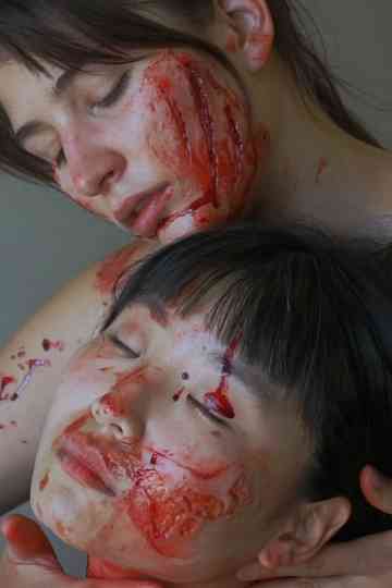 Teen girl couple goes to a fake prom to hit a car in their bedroom Poster