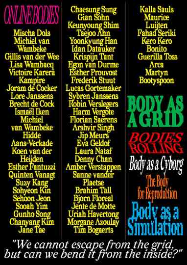 Online Bodies Poster