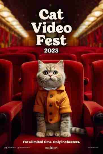 CatVideoFest 2023 Poster