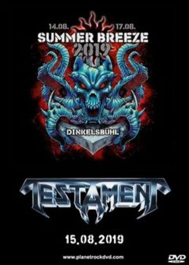 Testament - Live Rockpalast - Summer Breeze Festival -  August 15, 2019 Poster