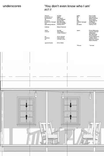 You don't even know who I am Poster