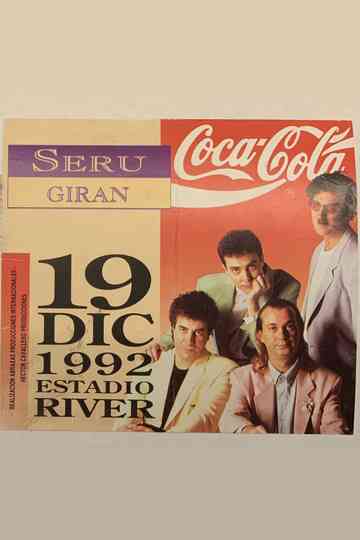 Serú Girán - En Vivo en Estadio River 1992 Poster
