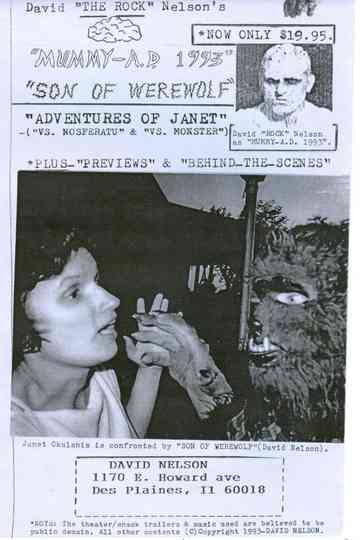 The Adventures of Janet: Janet vs. Frankenstein Poster