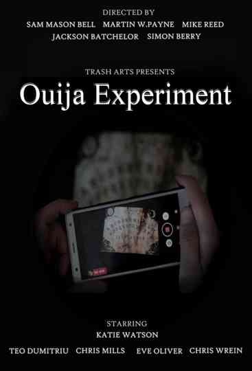 Ouija Experiment Poster