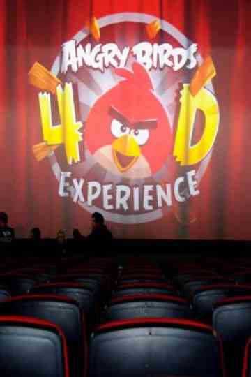 Angry Birds 4D Experience Poster