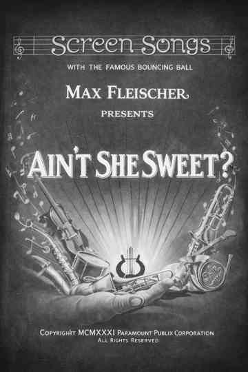 Ain't She Sweet Poster