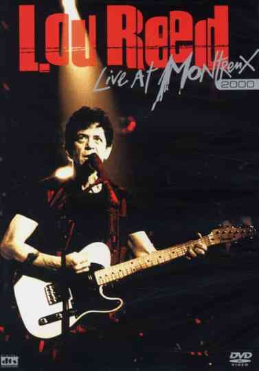 Lou Reed Live at Montreux 2000 Poster