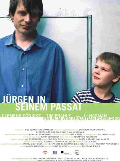 Jürgen in seinem Passat Poster