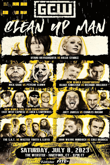 GCW Clean Up Man Poster