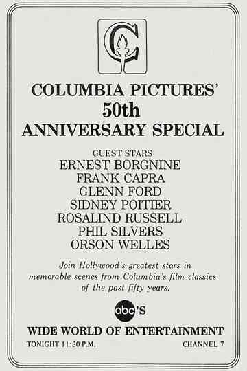 The Columbia Pictures 50th Anniversary Special Poster