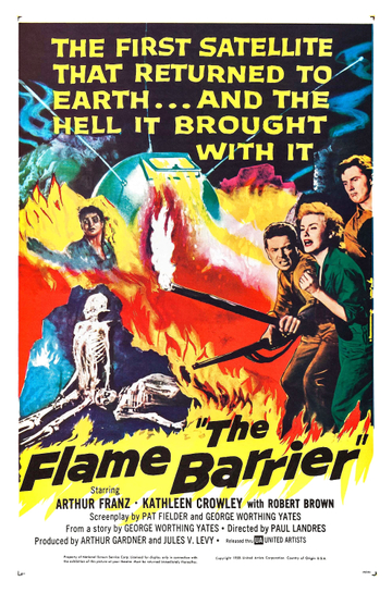 The Flame Barrier Poster