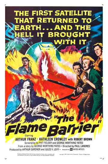 The Flame Barrier Poster