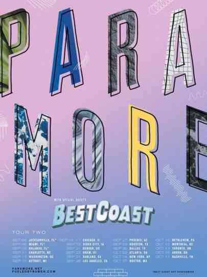 Paramore: AL Tour - Live From Paris Poster