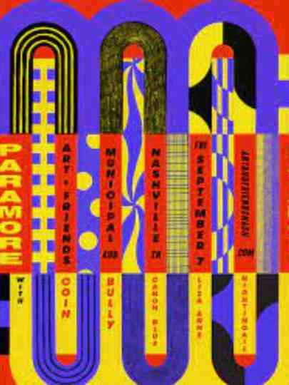 Paramore: Art + Friends Poster