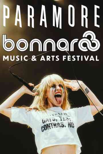 Paramore - Live At Bonnaroo Music Festival 2023 Poster