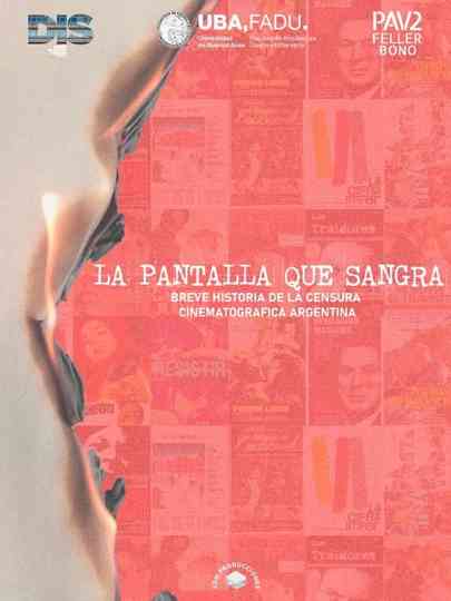 The Bleeding Screen: Brief History Of Argentinian Cinema Censorship Poster