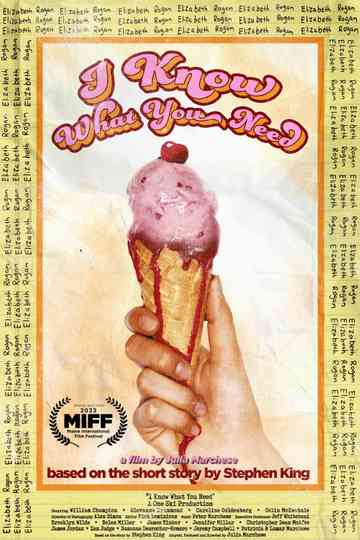 I Know What You Need Poster