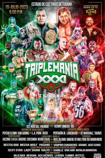 AAA Triplemania XXXI: Tijuana Poster