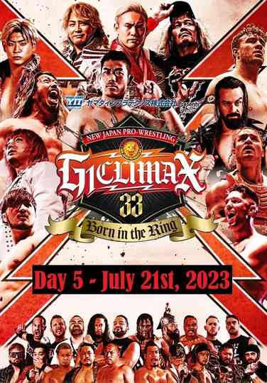 NJPW G1 Climax 33: Day 5 Poster