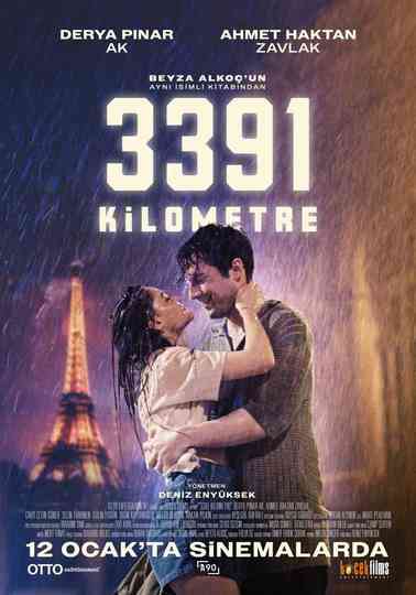 3391 Kilometre Poster