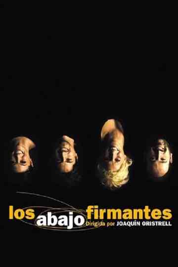 Los abajo firmantes Poster