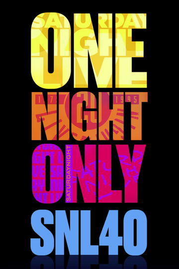 Saturday Night Live: 40th Anniversary Special Poster