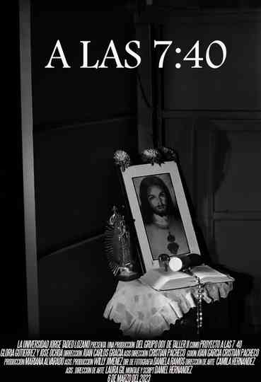 A las 7:40 Poster