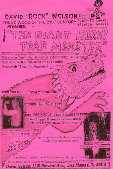 The Giant Horny Toad Monster