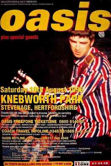 Oasis: Second Night Live at Knebworth Park Poster