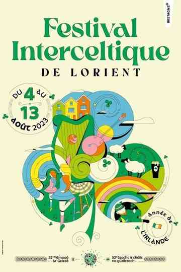 Festival interceltique de Lorient - La Grande Parade des Nations Celtes 2023 Poster